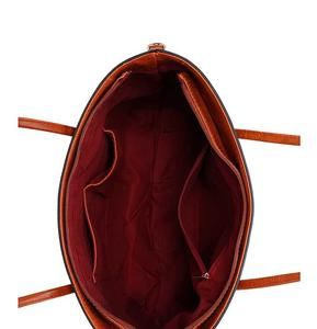 3in1 Animal Skin Print Shopper Bag With Matching B